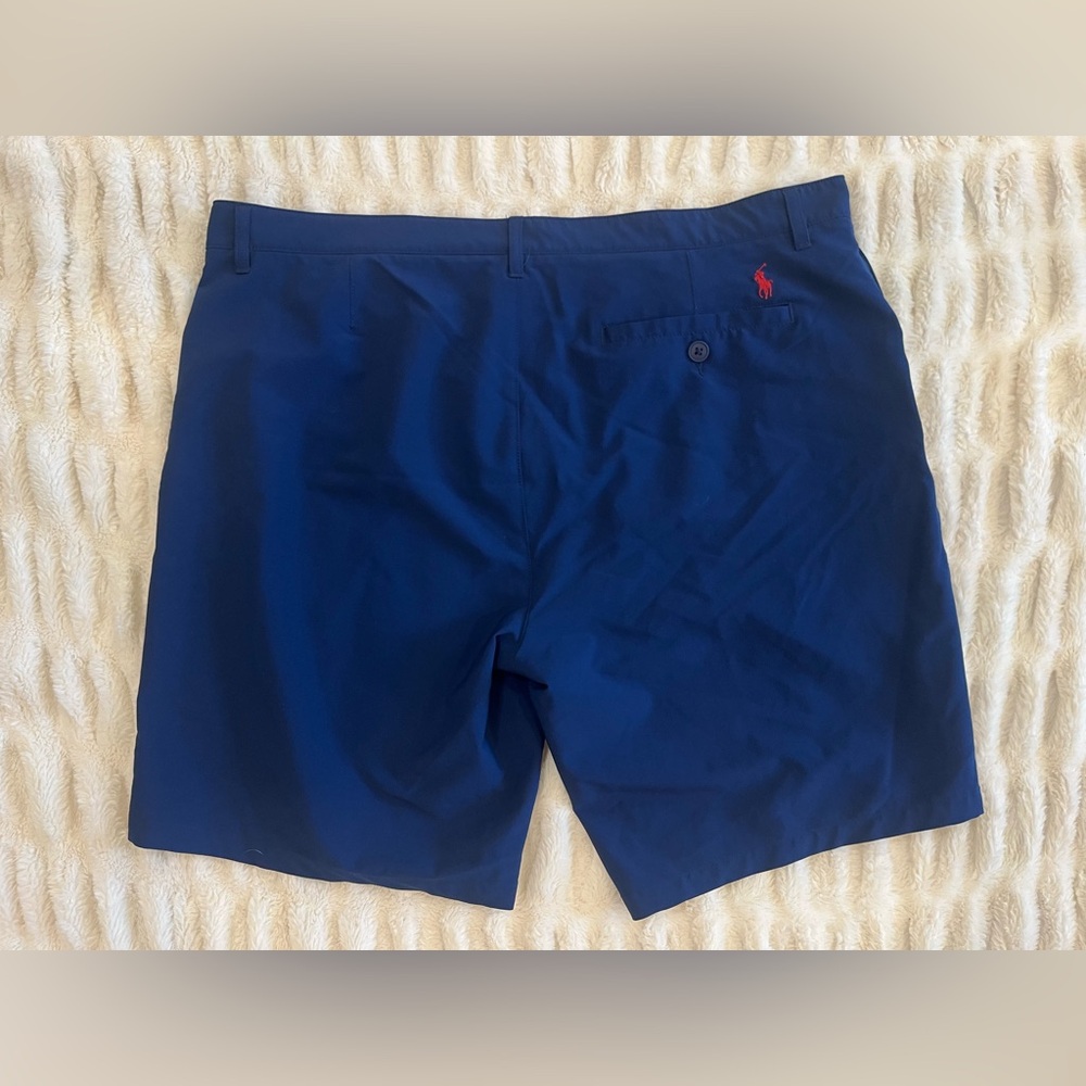 Polo Ralph Lauren Blue Performance Shorts Size 38‎ - Picture 5 of 6